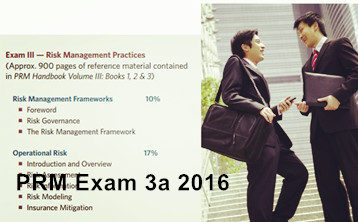 PRM Exam 3 Part a课程：Risk Management Framework and Operational Risk 风险管理框架和操作风险